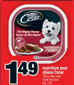 Super C nourriture pour chiens Cesar | Cesar dog food offer