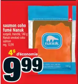 Super C saumon coho fumé Nanuk | Nanuk smoked coho offer