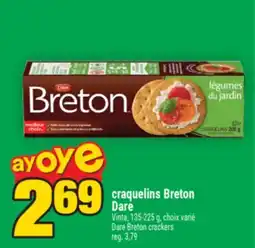 Super C craquelin Breton Dare | Dare Breton crackers offer