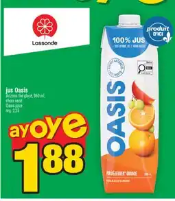 Super C jus Oasis | Oasis juice offer