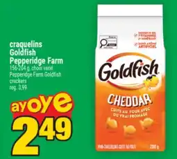 Super C Pepperidge Farm Goldfish | PepperidgeFarm Goldfish crackers offer