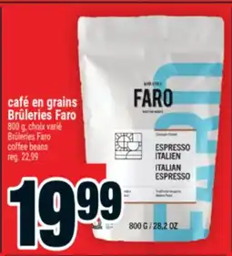 Super C Brûleries Faro | BrûleriesFaro coffee beans offer