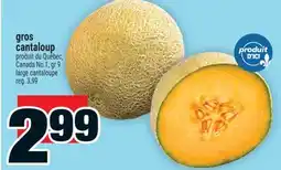 Super C gros cantaloup | large cantaloupe offer