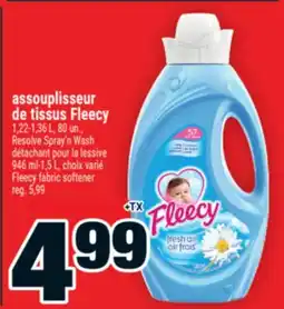 Super C assouplisseur de tissus Fleecy | Fleecy fabric softener offer