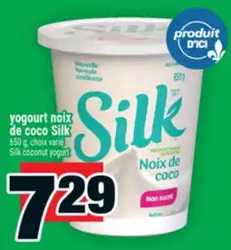 Super C yogourt noix de coco Silk | Silk coconut yogurt offer