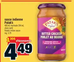 Super C sauce indienne Patak's | Patak's indian sauce offer