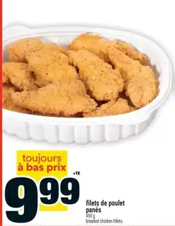 Super C breaded chicken fillets | filets de poulet panés offer