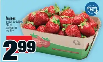Super C fraises | strawberries offer