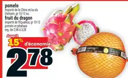 Super C pomelo fruit du dragon offer