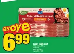 Super C bacon Maple Leaf | Maple Leaf bacon offer