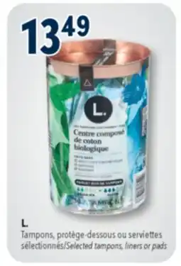 Familiprix L. Organic cotton tampons regular/super 30un offer
