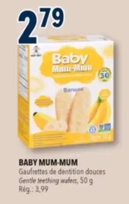 Familiprix BABY MUM-MUM Gentle teething wafers, 50g offer