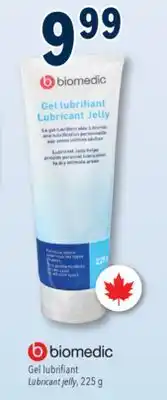 Familiprix Biomedic lubricant jelly offer