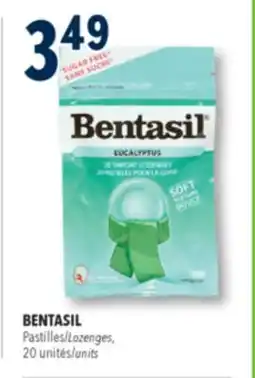 Familiprix Bentasil eucalyptus throat lozenges 20un offer