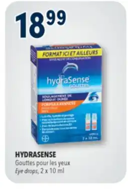 Familiprix HydraSense Advanced eye drops offer