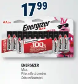 Familiprix Energizer Max AA alkaline battery 20un offer