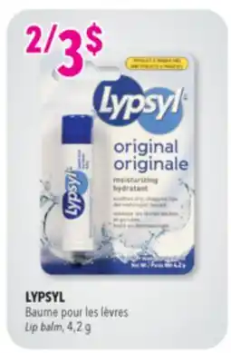 Familiprix Lypsyl original lip balm offer