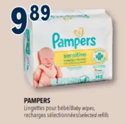Familiprix Pampers Sensitive Skin wipes 3x64un offer