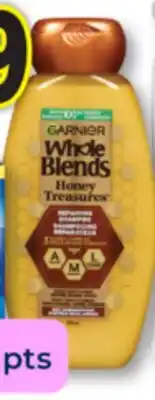 Familiprix Garnier Whole Blends repairing shampoo blended with honey & beeswax offer