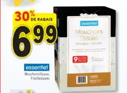 Familiprix Essentiel ultra soft tissues packs 9un offer