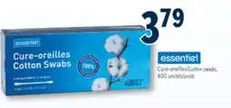 Familiprix Essentiel double-tipped cotton swabs 400un offer