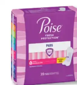 Familiprix Poise long length maximum absorbency pads 39un offer