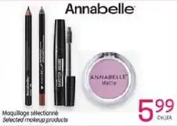Uniprix Annabelle selected makeup products offer