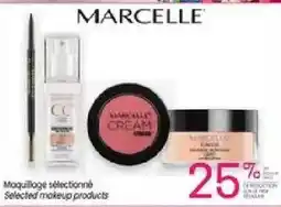 Uniprix Marcelle selected makeup products offer