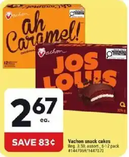 Giant Tiger Vachon snack cakes offer
