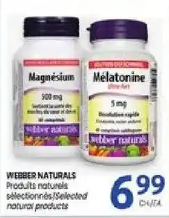 Uniprix Webber naturals selected natural products offer