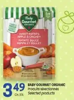Uniprix Baby Gourmet Organic Sweet Potato Apple & Chicken offer