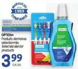 Uniprix Option+ selected dental products offer