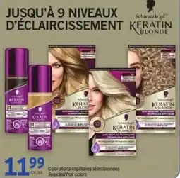 Uniprix Schwarzkopf keratin blonde offer