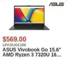 Canada Computers Asus vivobook go 15.6" amd ryzen 3 7320u 16... offer