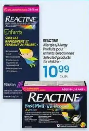 Reactine Allergy Products for Children