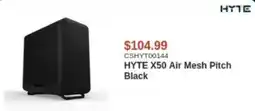 Canada Computers Hyte x50 air mesh pitch black offer