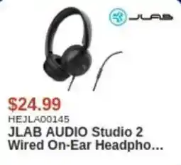 Canada Computers Jlab audio studio 2 wired on-ear headphones offer