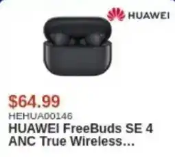 Canada Computers Huawei freebuds se 4 anc true wireless offer