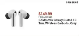 Canada Computers Samsung galaxy buds3 fe true wireless earbuds grey offer