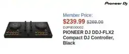 Canada Computers Pioneer Dj Ddj-flx2 Compact Dj Controller, Black offer