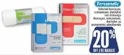 Jean Coutu Personnelle selected bandages compresses dressings offer