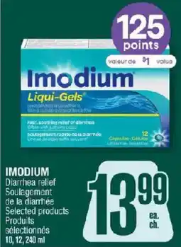 Jean Coutu Imodium Liqui-Gels offer