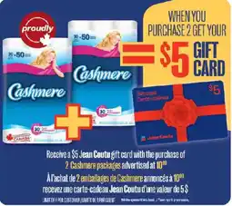 Jean Coutu Cashmere offer
