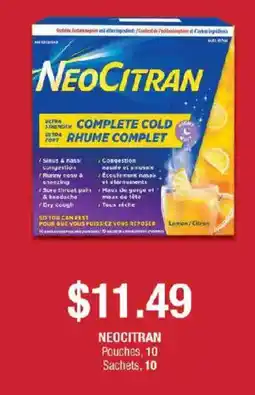 Jean Coutu Neocitran complete cold offer