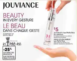 Jean Coutu Jouviance beauty in every gesture offer