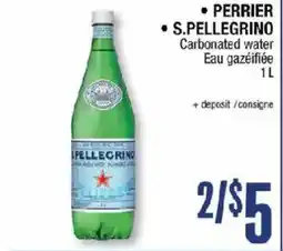 Jean Coutu Perrier s.pellegrino carbonated water offer