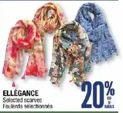 Jean Coutu Elléance selected scarves offer