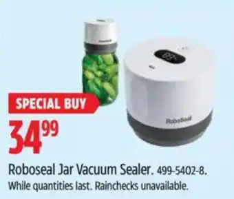 Roboseal Jar Vacuum Sealer