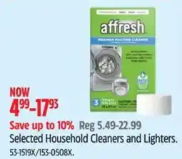 Canadian Tire Affresh washing machine cleaner offer