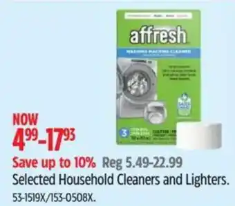 Affresh washing machine cleaner